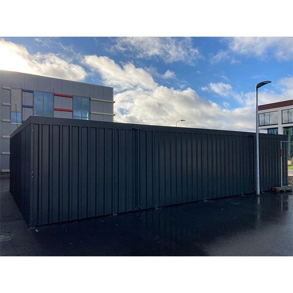 114630 overkapping fietsoverkapping berging pauzeruimte rokersruimte fietsenrek