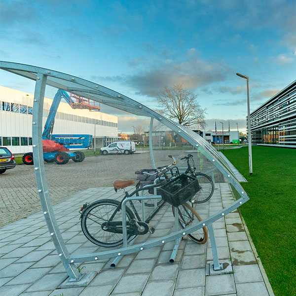 114980 transparante fietsoverkappingen fietsenrek fietsparkeren