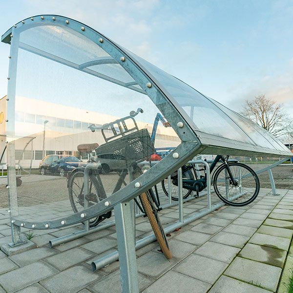 114980 transparante fietsoverkappingen fietsenrek fietsparkeren