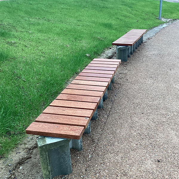 116862 circulair straatmeubilair buitenbank zitelement bank 