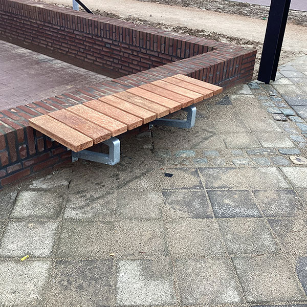 116862 circulair straatmeubilair buitenbank zitelement bank 