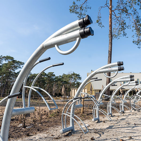 116895 fietsparkeren fietsstandaard fietsenrek oplaadpunt