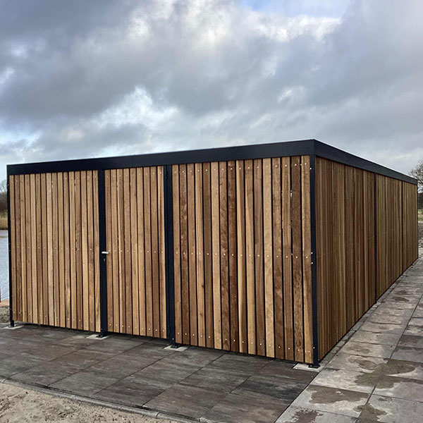 118945 fietsoverkapping landal fietsenstalling