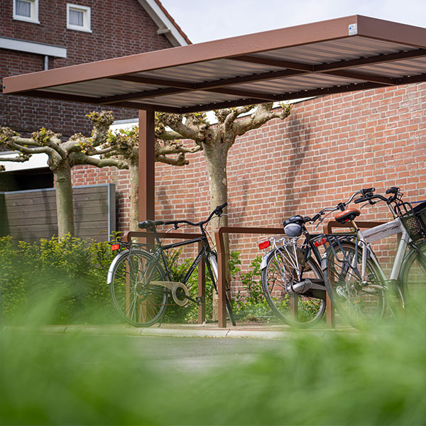 121893 fietsoverkapping fietsaanleunbeugels fietsparkeren