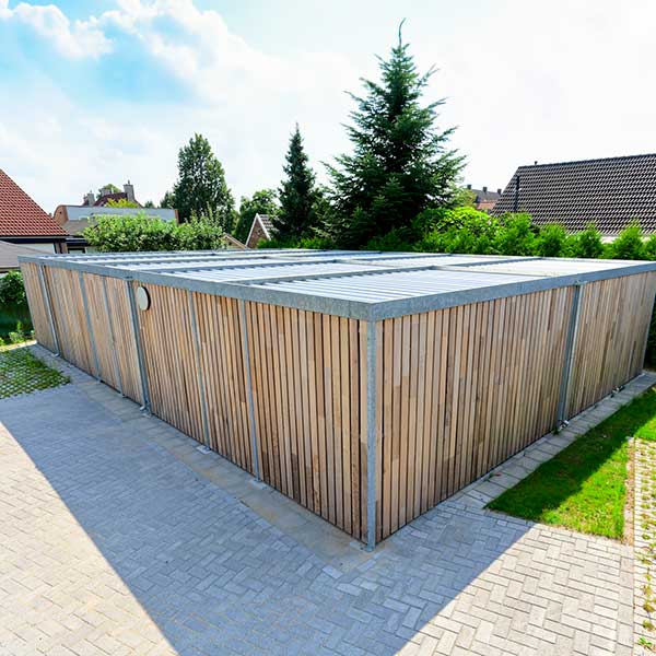 124052 fietsparkeren fietsoverkapping fietsenstallng scootmobielstalling