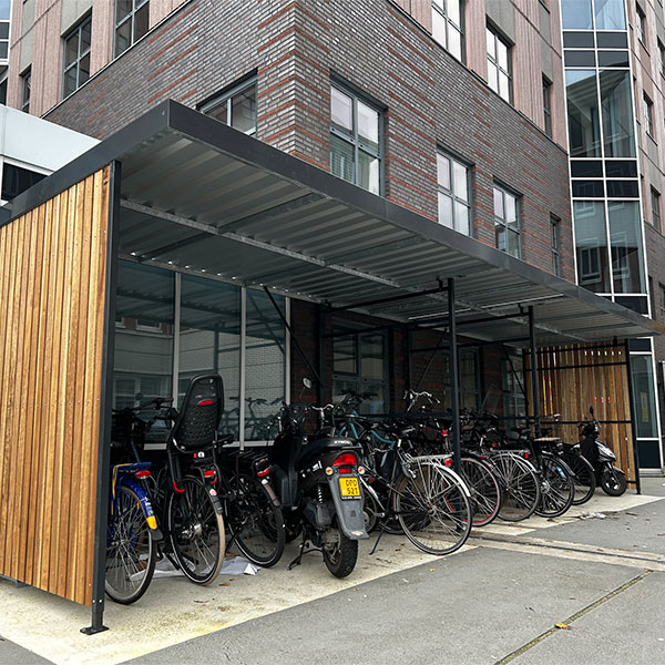 128006 fietsparkeren fietsoverkapping etagerekken dubbellaagsfietsparkeren