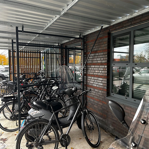 128006 fietsparkeren fietsoverkapping etagerekken dubbellaagsfietsparkeren