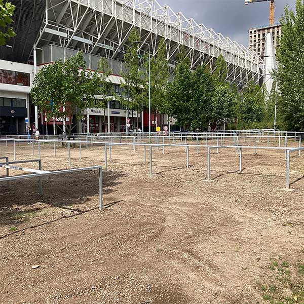 128653 FalcoGrid fietsparkeren fietsafscheiding