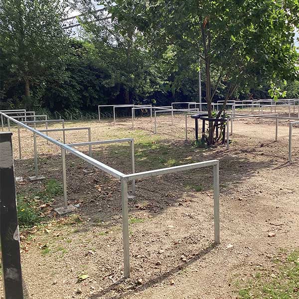 128653 FalcoGrid fietsparkeren fietsafscheiding