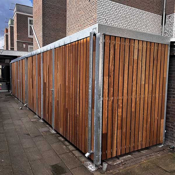 FalcoLok op maat met fietsenrekken FalcoSound