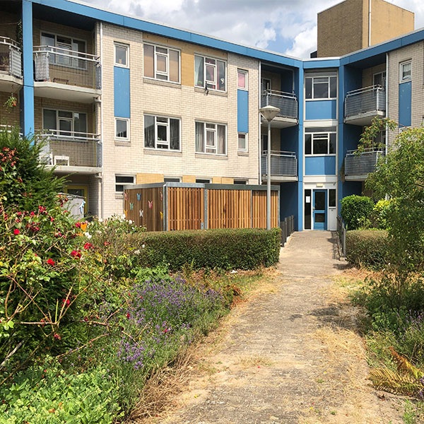 Scootmobielstalling bij appartementen