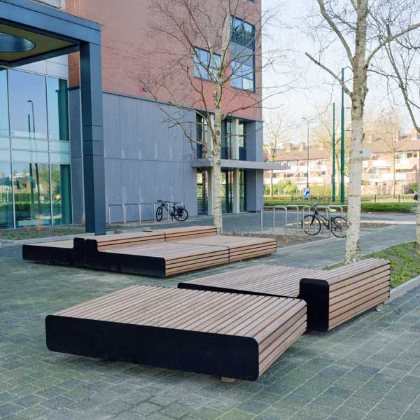 133494 straatmeubilair buitenbank zitbank fietsaanleunbeugels fietsnietje fietsparkeren