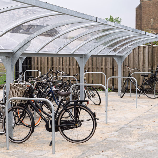 134097 fietsoverkapping fietsparkeren fietsaanleunbeugels