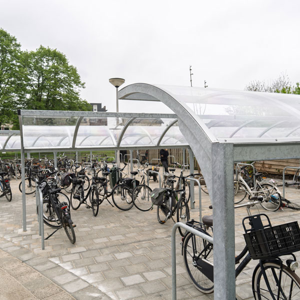 134097 fietsoverkapping fietsparkeren fietsaanleunbeugels