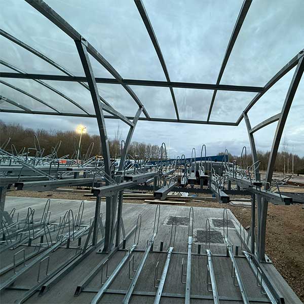 135573 fietsparkeren fietsoverkapping etage fietsenrek