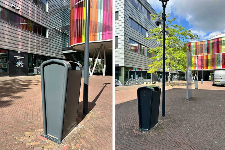 137097 straatmeubilair afvalbak