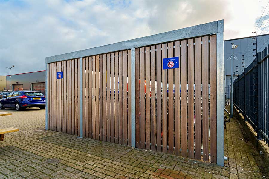 138222 fietsoverkapping overkapping berging scooters