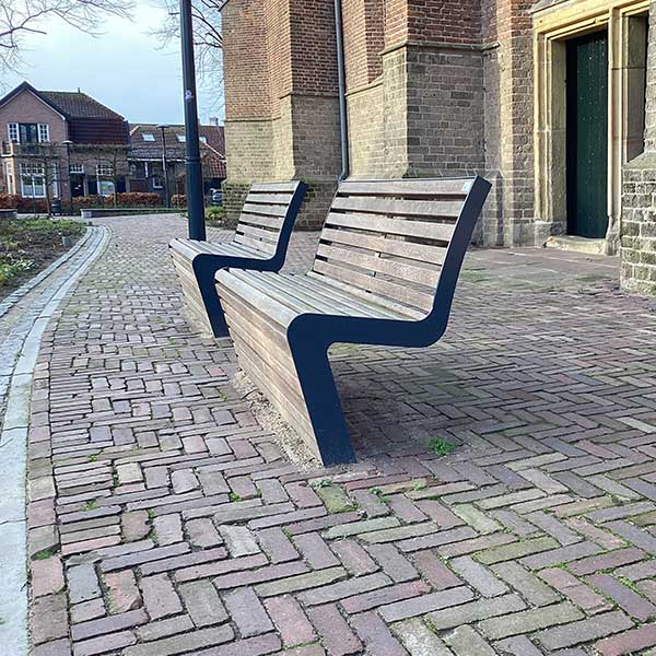 138656 straatmeubilair buitenbank plantenbak