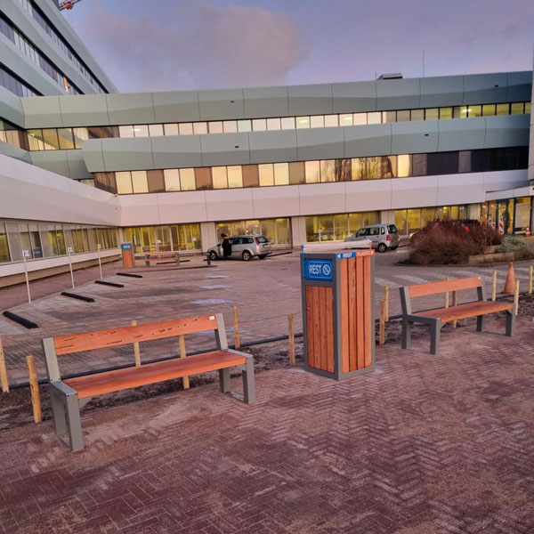 139727 straatmeubilair afvalbak buitenbank picknickset