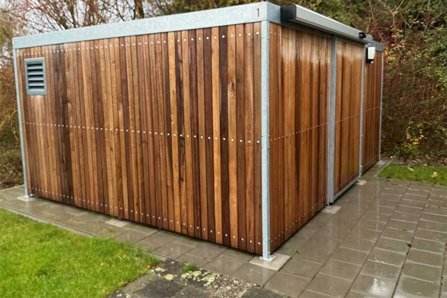 139875 Scootmobielstalling scootmobieloverkapping overkapping