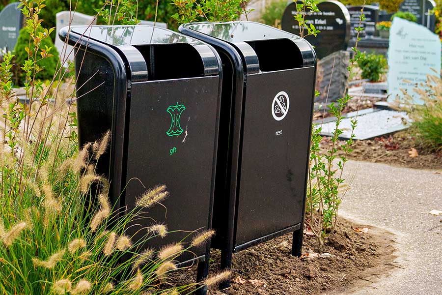 140258 inrichting buitenruimte straatmeubilair afvalbak