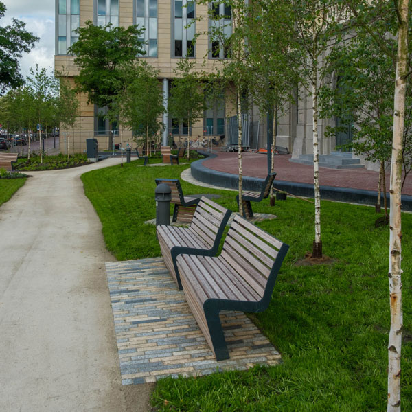 140764 straatmeubilair buitenbank stoel