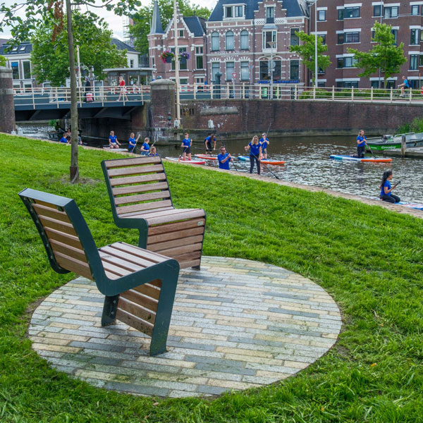 140764 straatmeubilair buitenbank stoel