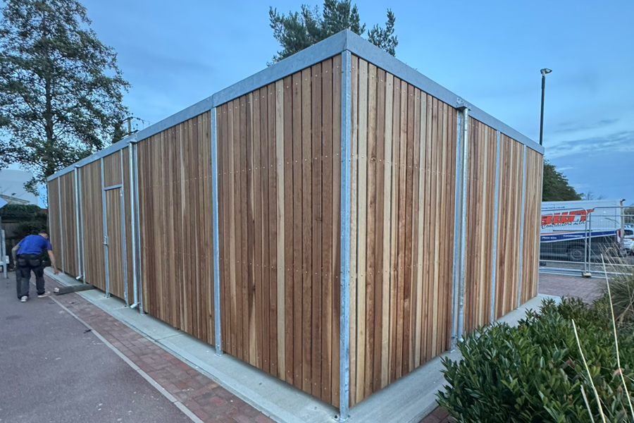 141903 fietsparkeren fietsoverkapping fietsaanleunbeugels 