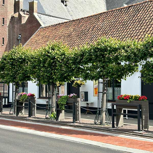 Flexibel afbakenen met uitneembare geleidehekken