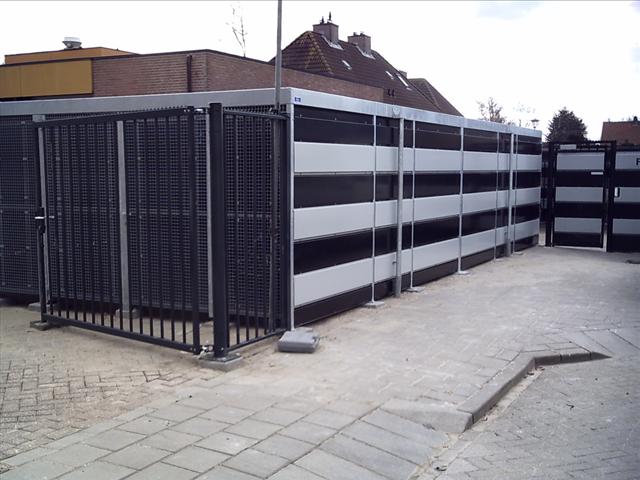 Fietsenstalling voor het politiebureau Heerhugowaard