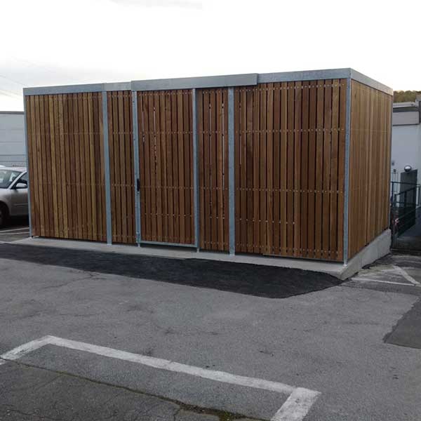 124746 fietsparkeren fietsoverkapping etagerek oplaadpunt aanleunbeugel