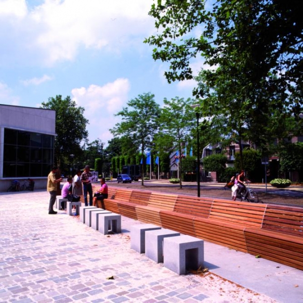 straatmeubilair zitbank buitenbank parkbank FalcoLinea