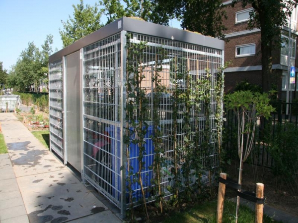 26725 overkapping speelgoedberging sedum dak brede school