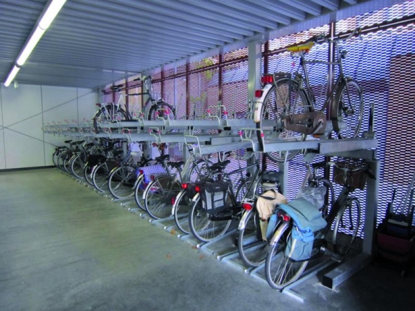 fietsparkeren fietsenrek etagerek FalcoLevel 