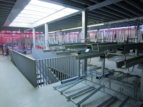 fietsparkeren fietsenrek etagerek FalcoLevel 