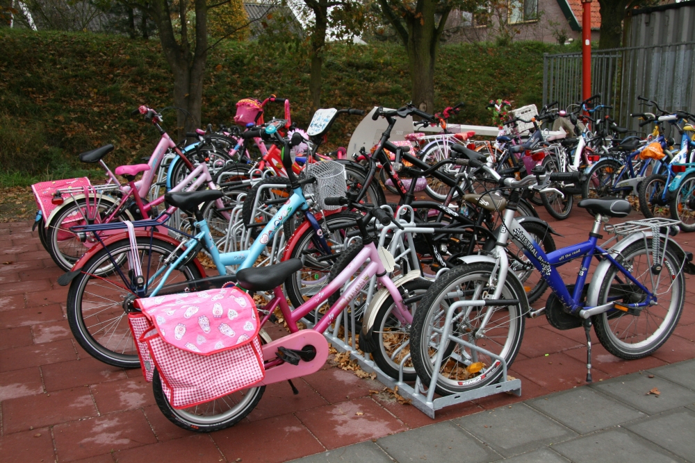 fietsparkeren fietsenrek Ideaal 2.0 Beatrix School Ouddorp