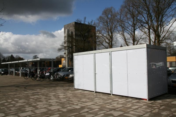 Falco fietsparkeervoorzieningen voor gezondheidspark de Eik