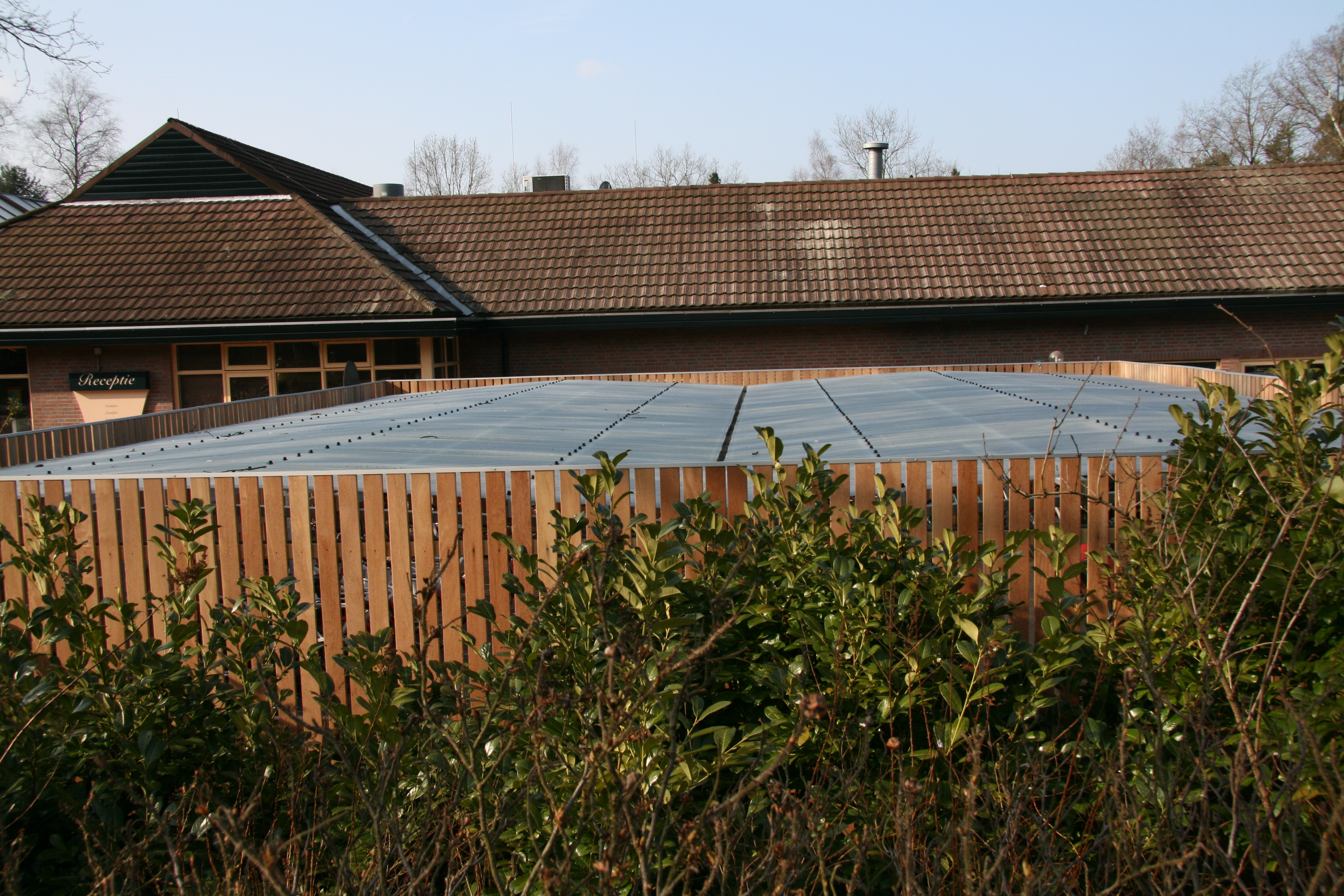 fietsparkeren fietsoverkapping overkapping fietsenstalling fietsenrek Landal 