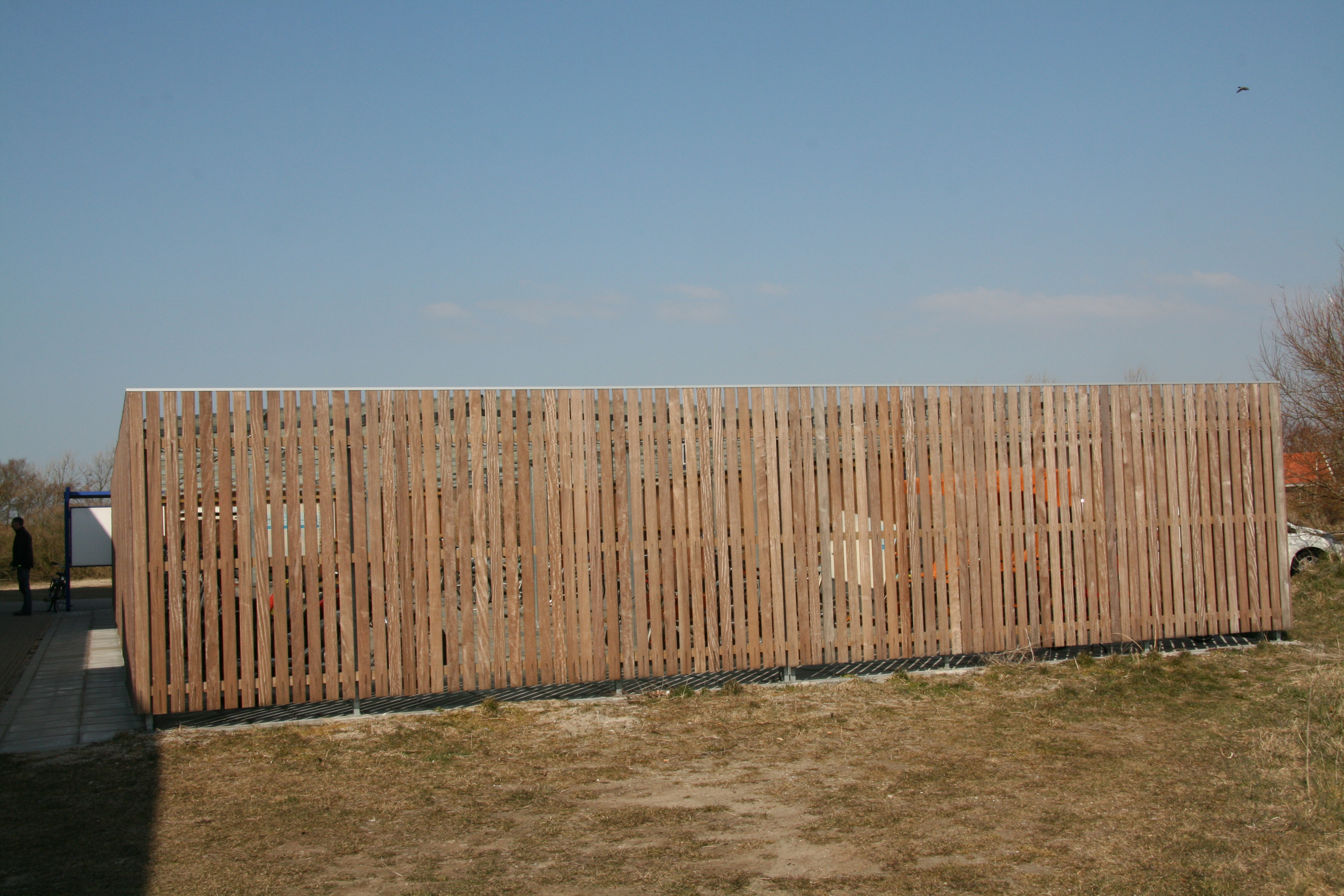 fietsparkeren fietsoverkapping overkapping fietsenstalling fietsenrek Landal 