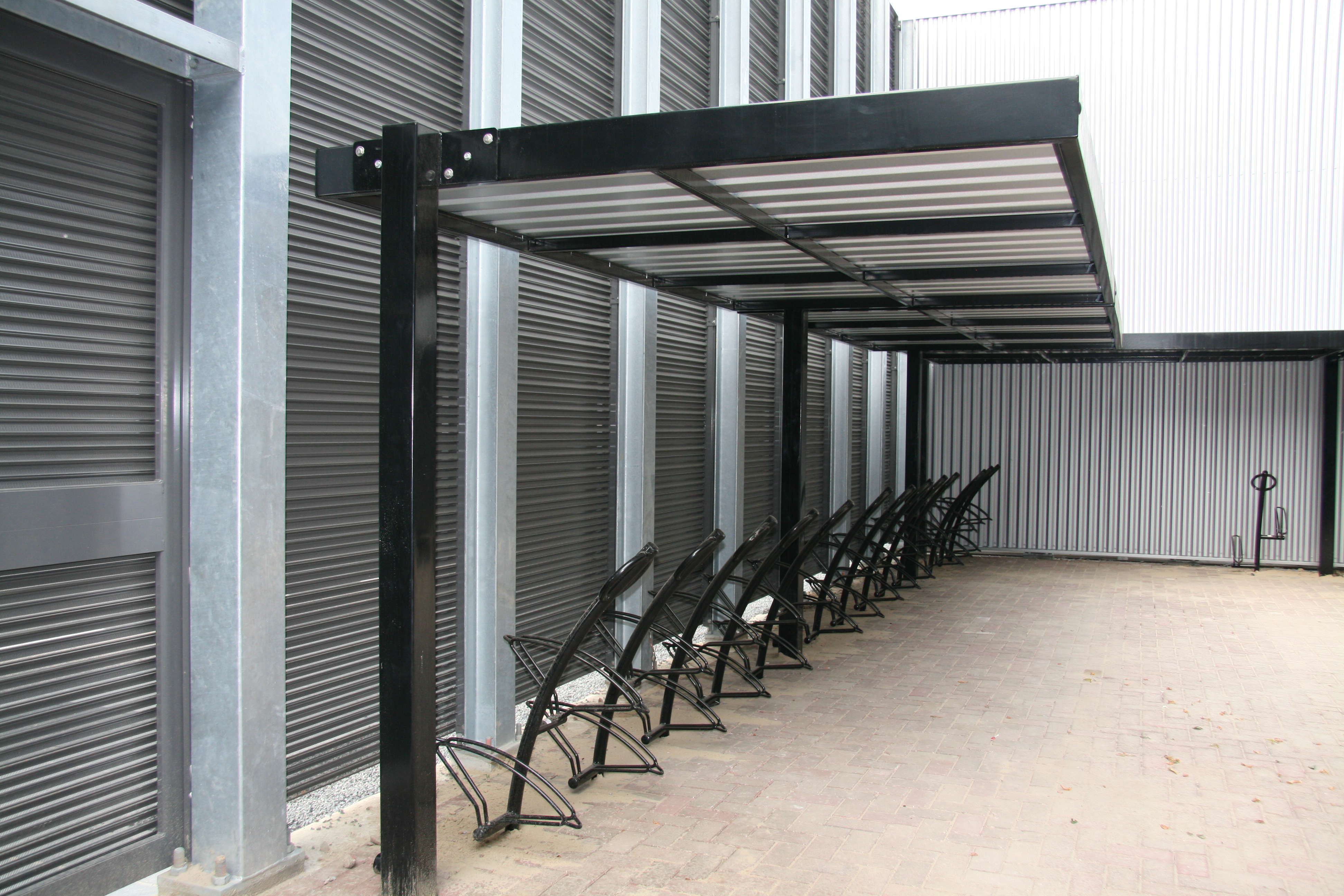 fietsoverkapping fietsenstalling fietsparkeren fietsstandaard FalcoSpan