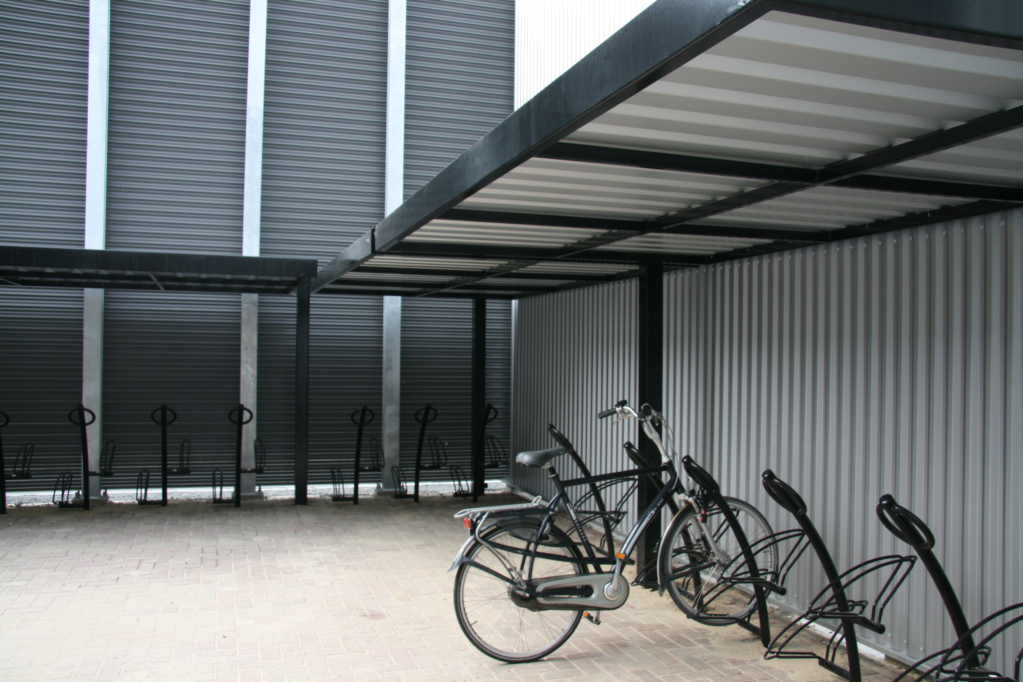 fietsoverkapping fietsenstalling fietsparkeren fietsstandaard FalcoSpan