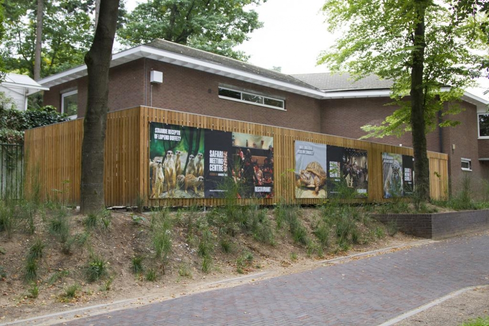 Falco buiteninrichting voor Burgers' Zoo