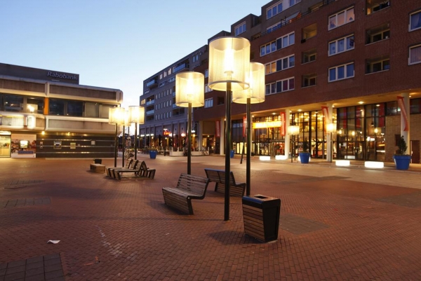 straatmeubilair buitenbank zitbank afvalbak picknickset FalcoLinea