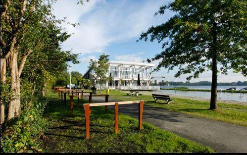 Robuuste fietsparkeerbeugels in Alphen aan de Rijn