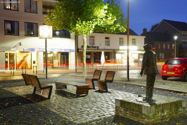 FalcoLinea straatmeubilair voor herinrichting Hapert