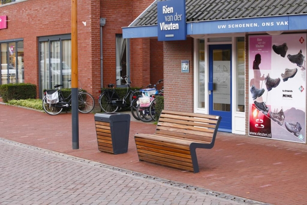 FalcoLinea straatmeubilair voor herinrichting Hapert