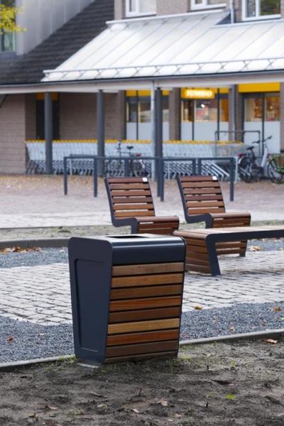 FalcoLinea straatmeubilair voor herinrichting Hapert