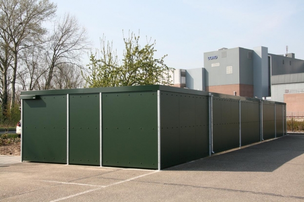 Fietsenstalling FalcoLok voor Friesland Campina