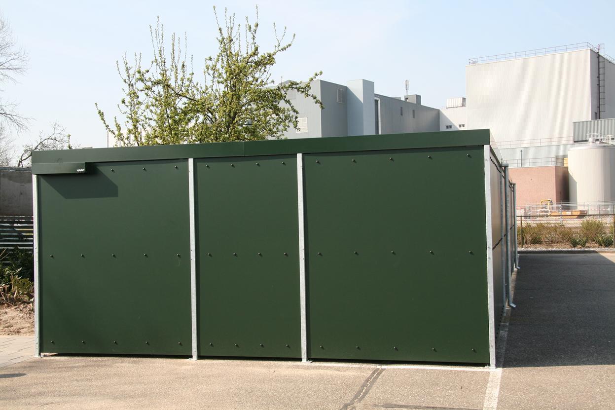 Fietsenstalling FalcoLok voor Friesland Campina