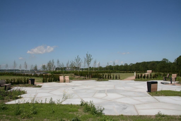 Straatmeubilair FalcoLinea op voormalig baggerdepot